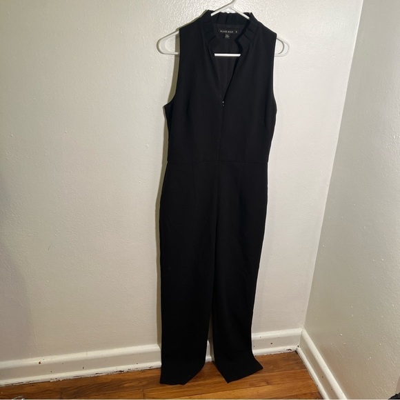 Black Halo Antoinette Sleeveless Jumpsuit Black 8 - Picture 2 of 11